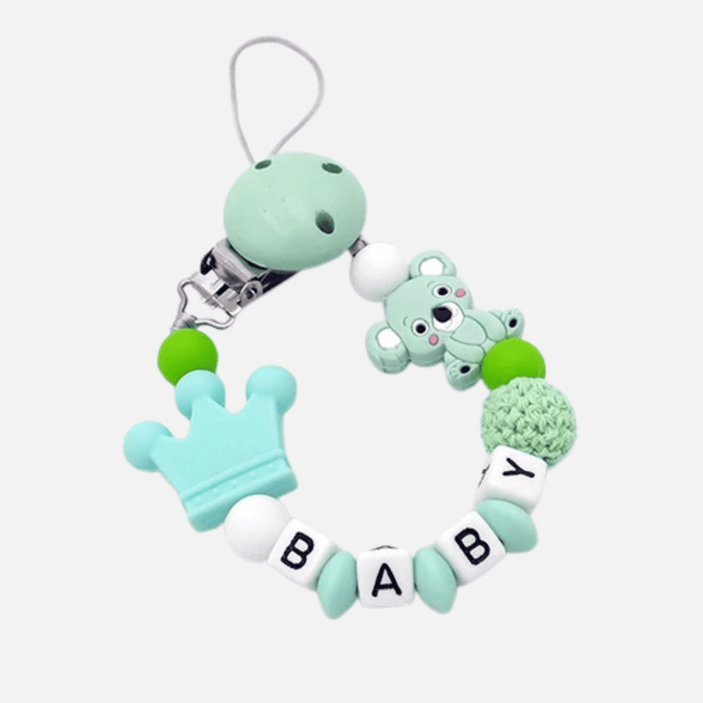 Prendedor de chupeta Personalizado - Estrela Kids