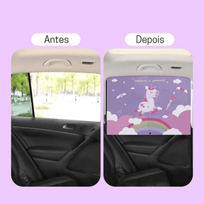 Protetor Solar de Carro para Bebê - Estrela Kids