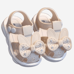 Sandália Infantil Feminina Laço Strass - Estrela Kids