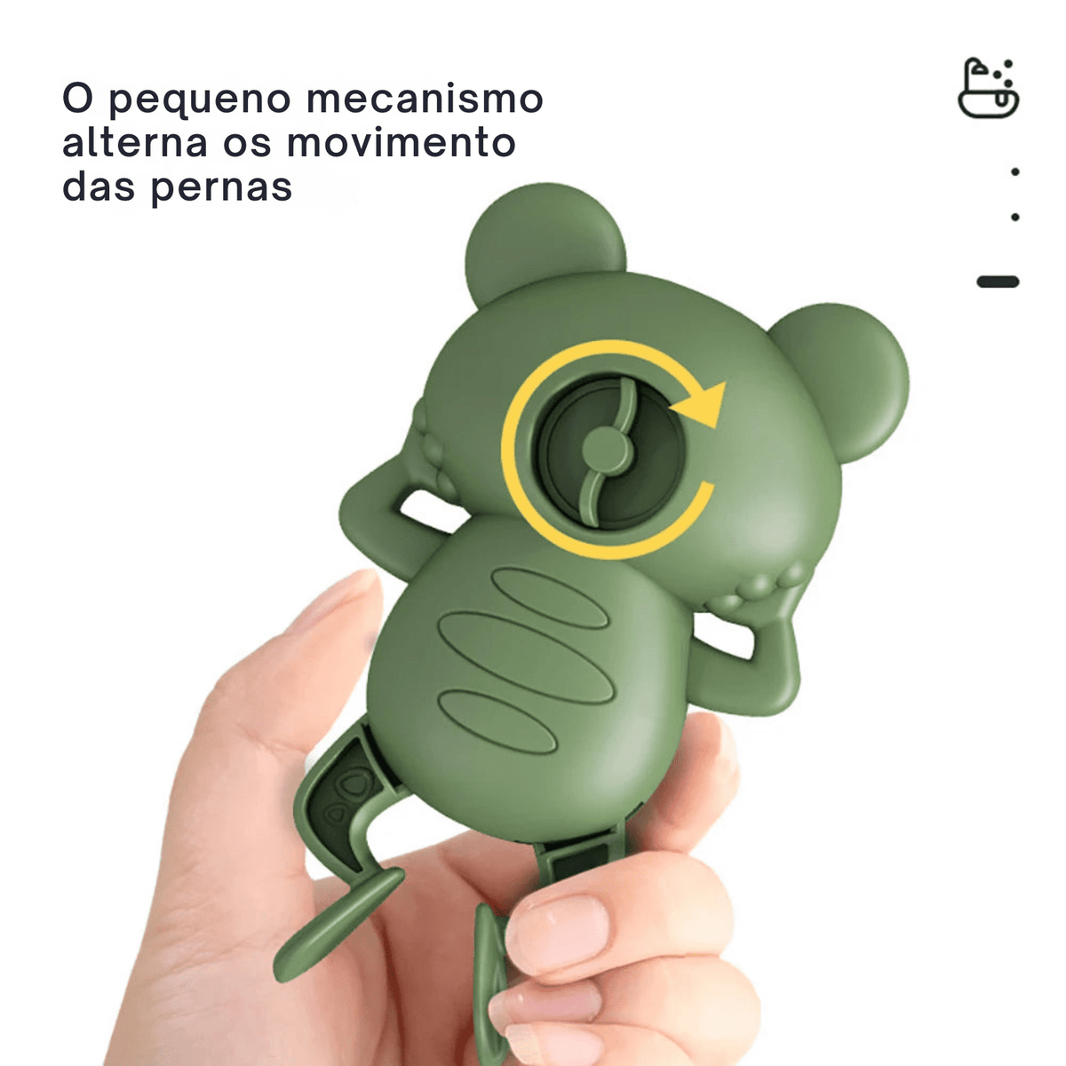 Brinquedo para Banho Sapinho Nadador - Estrela Kids