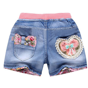 Shorts Jeans Feminino Infantil