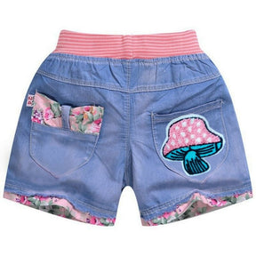 Shorts Jeans Feminino Infantil