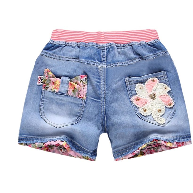 Shorts Jeans Feminino Infantil