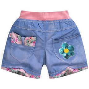 Shorts Jeans Feminino Infantil