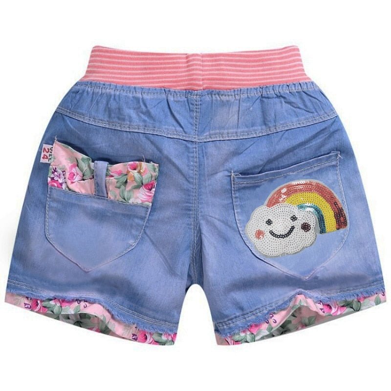 Shorts Jeans Feminino Infantil