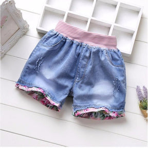 Shorts Jeans Feminino Infantil