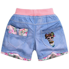 Shorts Jeans Feminino Infantil