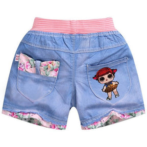 Shorts Jeans Feminino Infantil