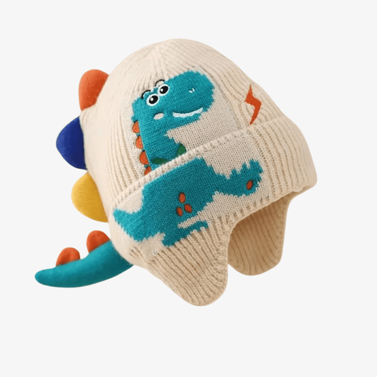Touca Infantil Dinossauro com Protetor de Orelhas - Estrela Kids