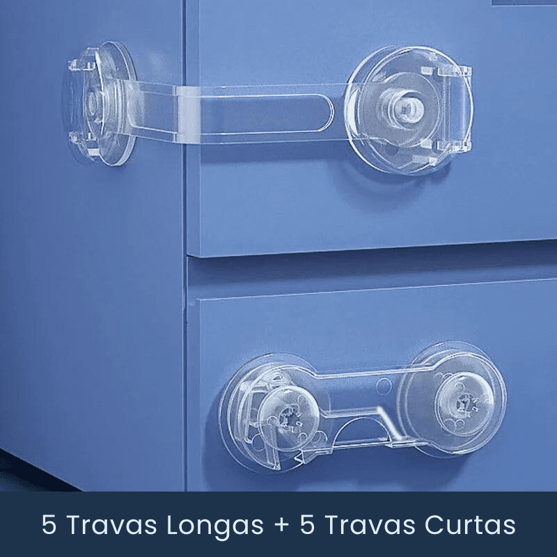 Trava de Gaveta para Bebê - Estrela Kids