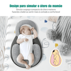 Ninho Inclinado Antirrefluxo - Estrela Kids
