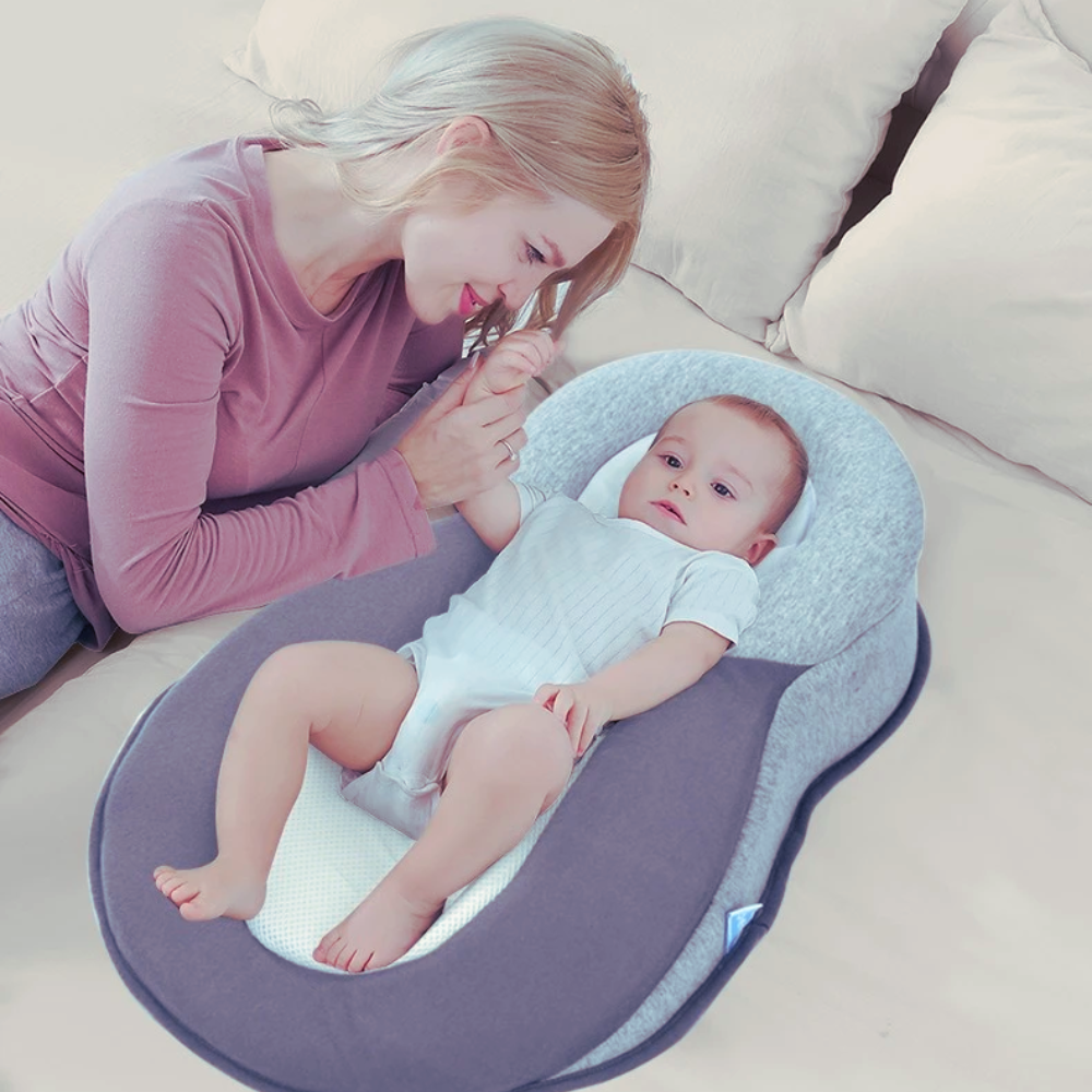 Ninho Inclinado Antirrefluxo - Estrela Kids