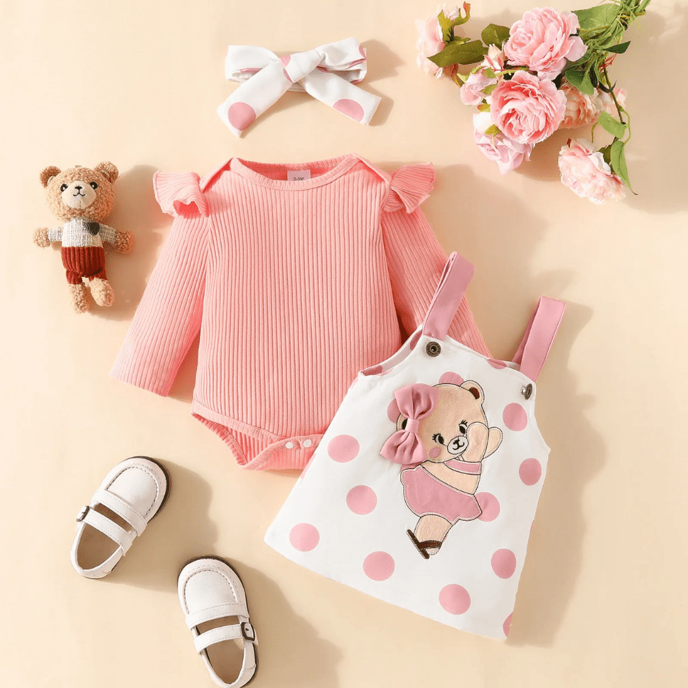 Conjunto Menina Ursa Bailarina - Estrela Kids