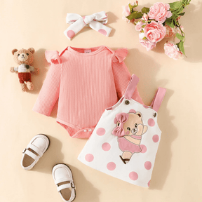 Conjunto Menina Ursa Bailarina - Estrela Kids