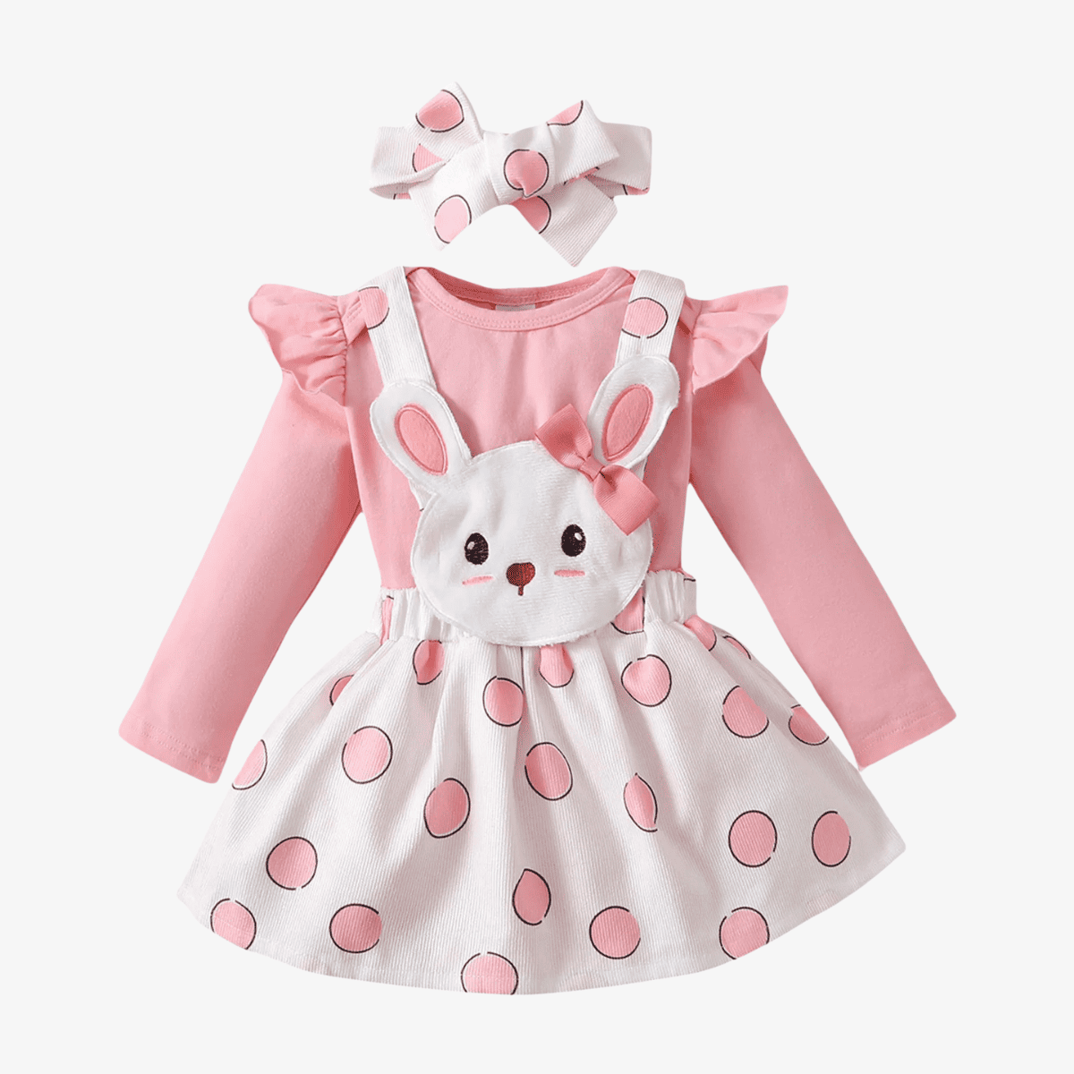 Conjunto Infantil Coelhinho Encantador 3 Peças - Estrela Kids